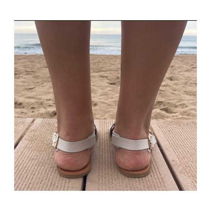 Sandalias Barefoot Mujer en Piel...
