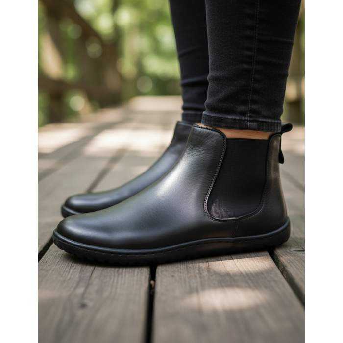 🖤 Chelsea Barefoot Mujer Piel Negra –...