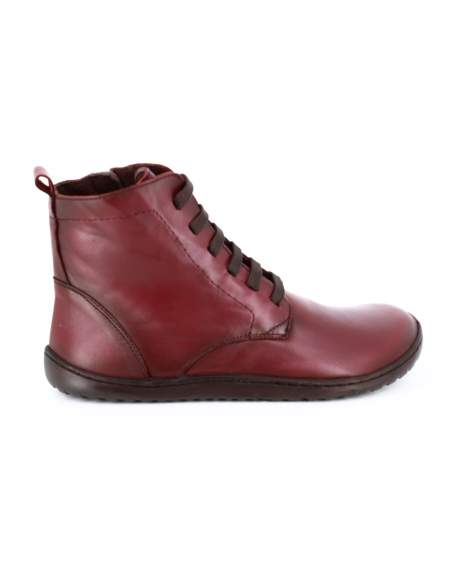 🍷 Botín Barefoot Mujer Zen 2753 Piel Burdeos – Vivant Libertad, suavidad y estilo natural