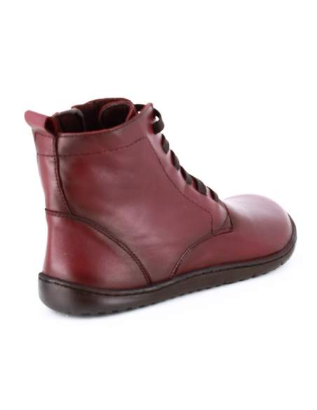 🍷 Botín Barefoot Mujer Zen 2753 Piel Burdeos – Vivant Libertad, suavidad y estilo natural