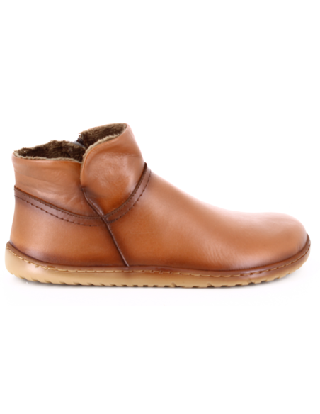 🟤 Botín Barefoot Mujer Nova 2750 Piel Cuero – Vivant Calidez, libertad y movimiento natural