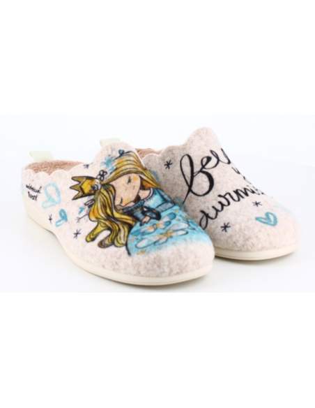 💙 Zapatillas de estar por casa “Bella y durmiente” – Magia, ternura y descanso de princesa|Vivant