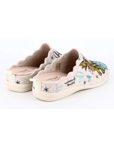 💙 Zapatillas de estar por casa “Bella y durmiente” – Magia, ternura y descanso de princesa|Vivant