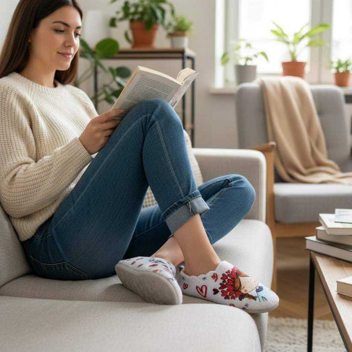 ❤️ Zapatillas de estar por casa “Yo...
