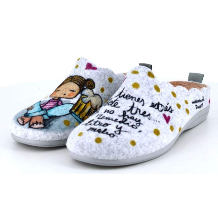 🍺 Zapatillas de estar por casa “Si...