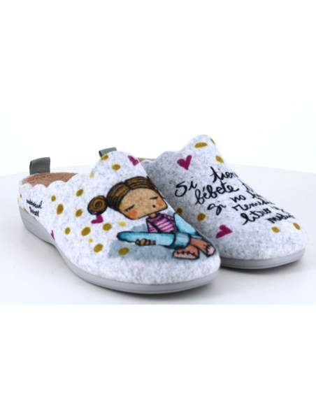 🍺 Zapatillas de estar por casa “Si tienes estrés, bébete tres” – Humor, descanso y buen rollo| Vivant