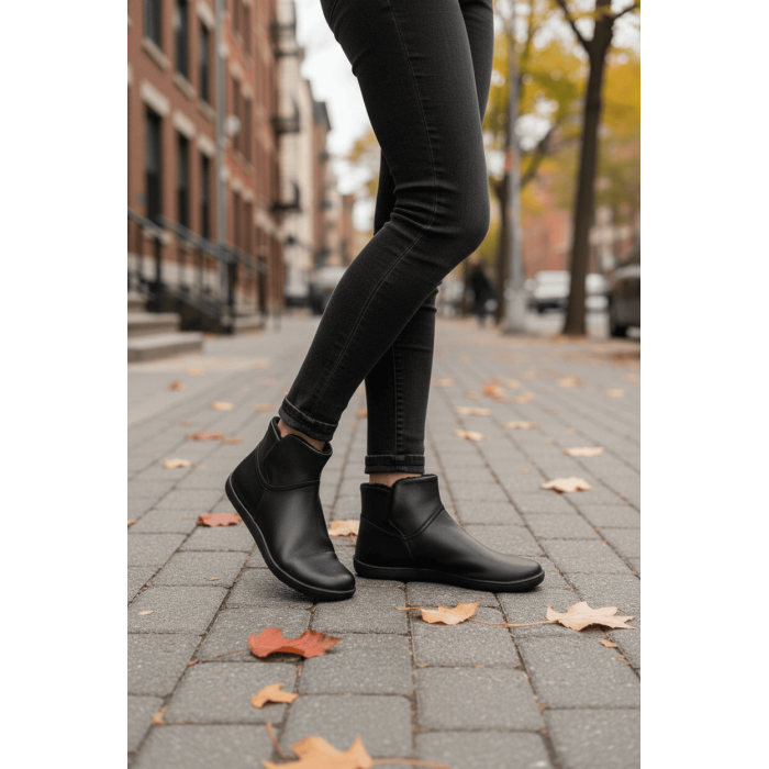 🟤 Botín Barefoot Mujer Nova 2750 Piel...