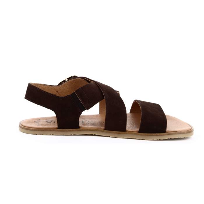 Sandalias Barefoot Mujer en Serraje...
