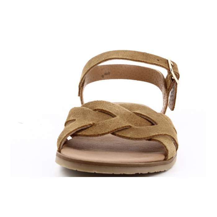 Sandalias Barefoot Mujer en Serraje...