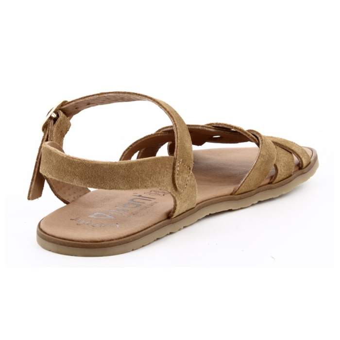 Sandalias Barefoot Mujer en Serraje...