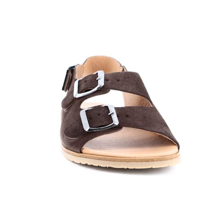 Sandalias Barefoot Mujer en Serraje...