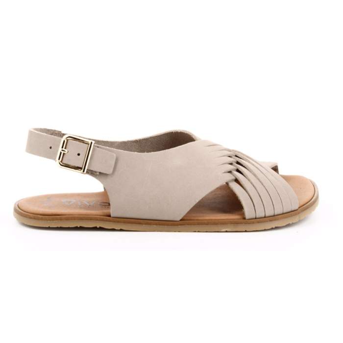 Sandalias Barefoot Mujer en Nobuck...