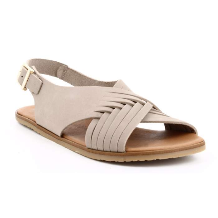Sandalias Barefoot Mujer en Nobuck...