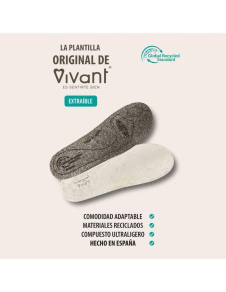 Zapatilla de Casa "Que me quiten lo bailado" Everest Gris